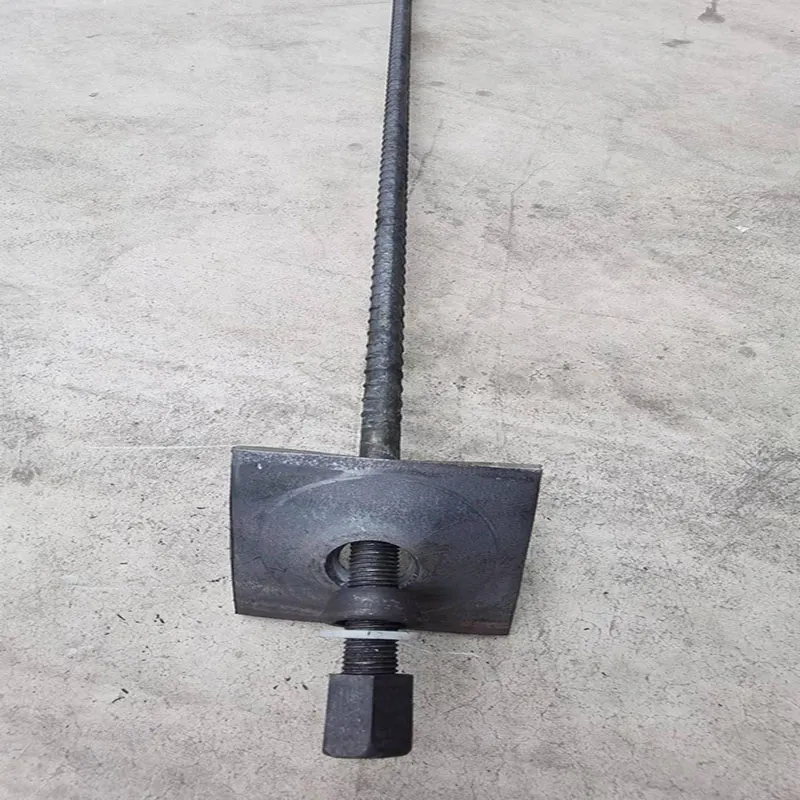 Threaded Rock Bolt without Longitudinal Ribs — 1